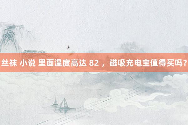 丝袜 小说 里面温度高达 82 ，磁吸充电宝值得买吗？